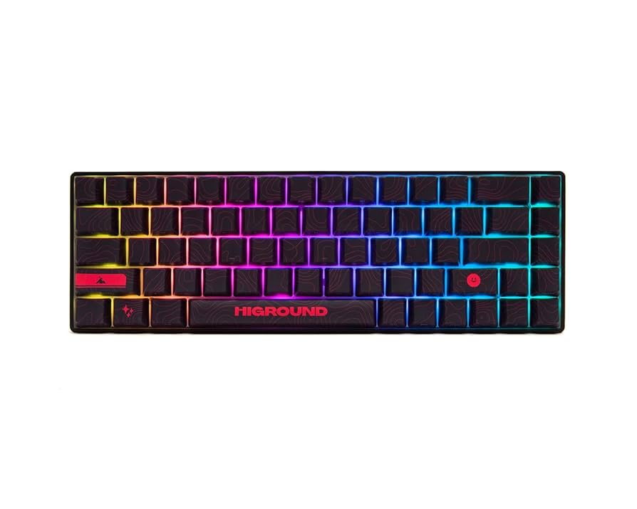 Amazon.com: Higround Basecamp 65% Mechanical USB Wired